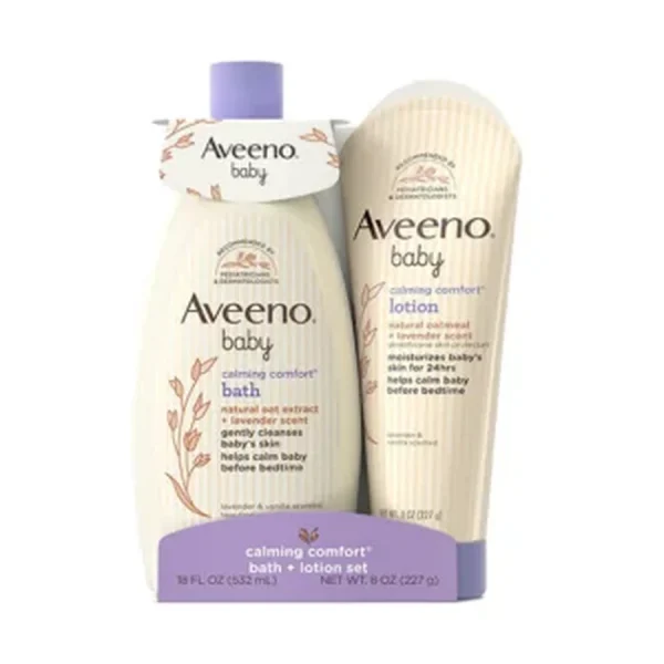 Baby Calming Comfort Bath & Lotion Set