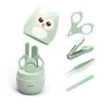 Baby Nail Kit, 4-in-1 Baby Nail Care Set with Cute Case