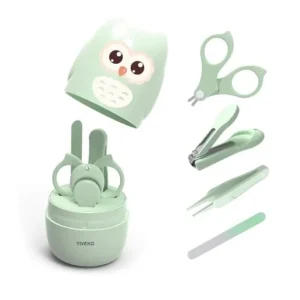 Baby Nail Kit, 4-in-1 Baby Nail Care Set with Cute Case