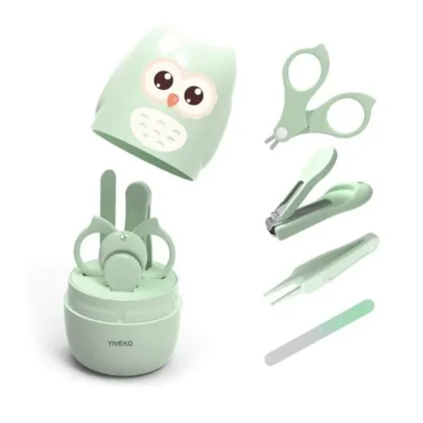 Baby Nail Kit, 4-in-1 Baby Nail Care Set with Cute Case