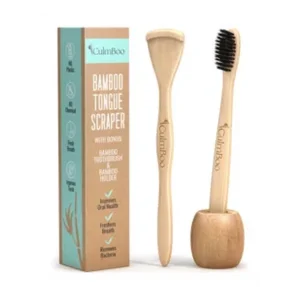 Bamboo Tongue Scraper For Adults