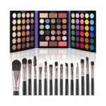 UCANBE Eyeshadow Palette with 15Pcs Brushes Makeup Set