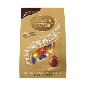 Lindt LINDOR Assorted Chocolate Candy Truffles