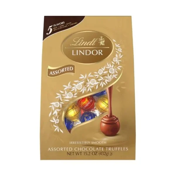 Lindt LINDOR Assorted Chocolate Candy Truffles