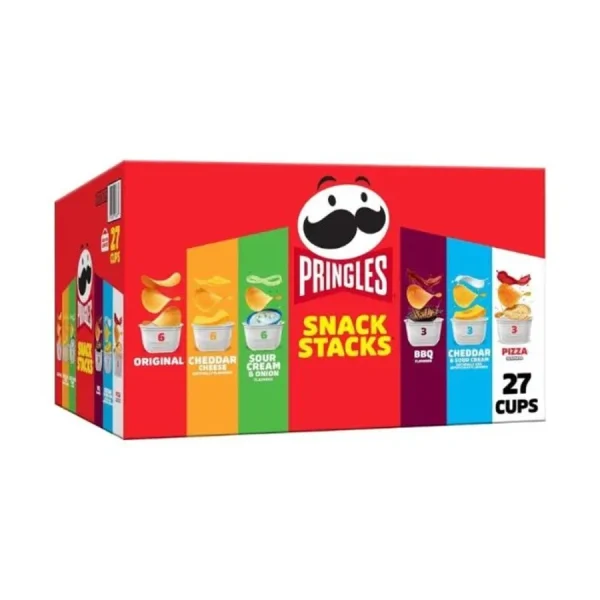 Pringles Potato Crisps Chips, Snack Stacks