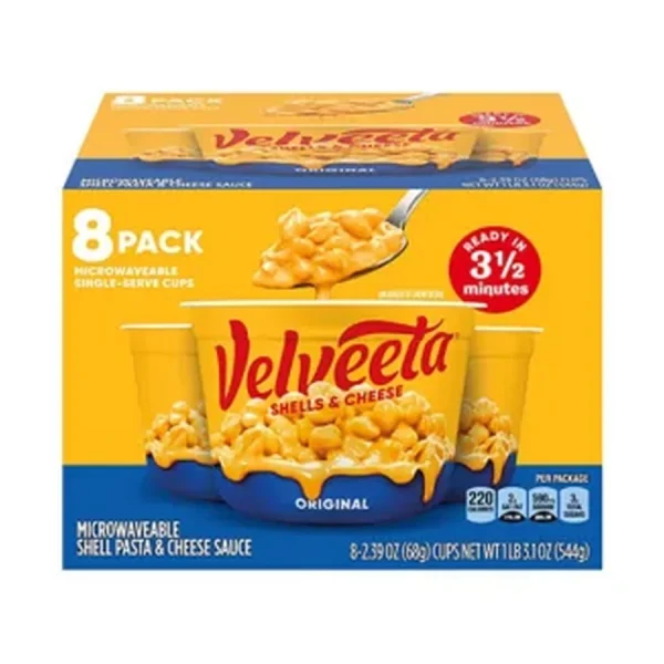 Shells & Cheese Original Microwavable Macaroni and Cheese Cups