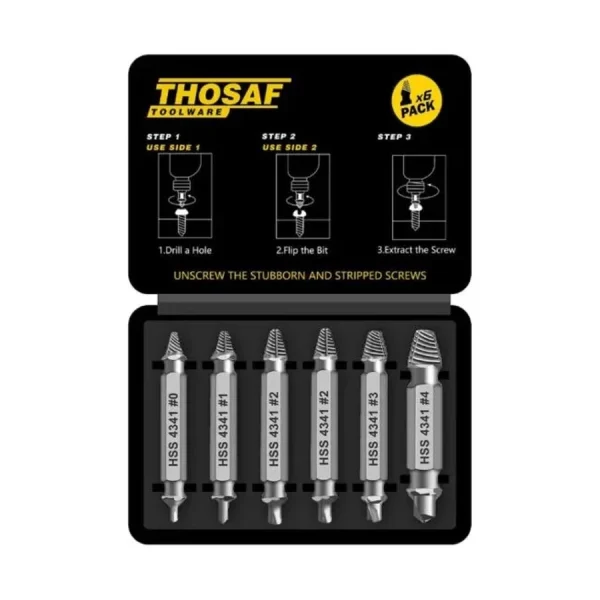 Thosaf Screw Extractor Set-Father’s Day Gifts