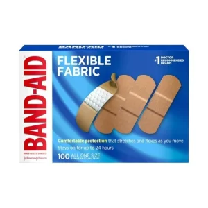 Band-Aid Brand Sterile Flexible Fabric Adhesive Bandages
