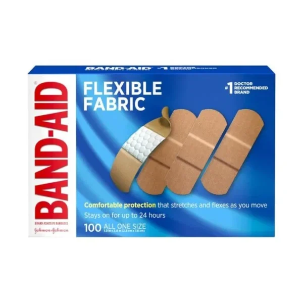 Band-Aid Brand Sterile Flexible Fabric Adhesive Bandages