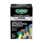 CURAD Performance Series IRONMAN Antibacterial Bandages