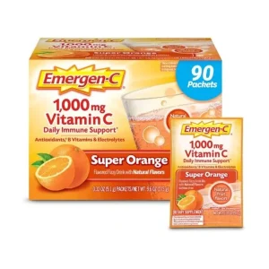 Emergen-C 1000mg Vitamin C Powder for Immune Support
