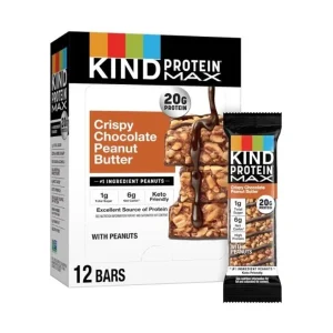 KIND Protein Crispy Chocolate Peanut Butter Snack Bars