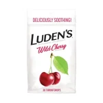 Luden’s Wild Cherry Throat Drops Delicious Soothing