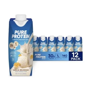 Pure Protein Vanilla Protein Shake, 30g Complete Protein