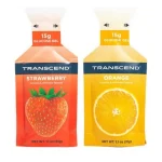 Transcend Foods Strawberry Orange Gels, Gluten Free