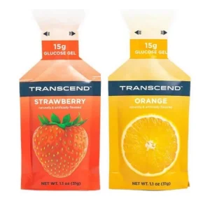 Transcend Foods Strawberry Orange Gels, Gluten Free