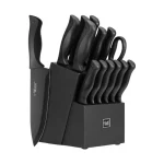 HUNTER.DUAL 15 Pcs Kitchen black Knife Set