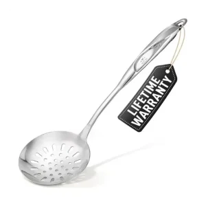 Kitchen Stainless Steel Slotted Serving Spoon