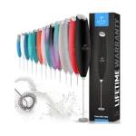 Milk Frother for Coffee with Upgraded Titanium Motor