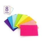 Bright Post Stickies Colorful Big Square Sticky Notes for Office