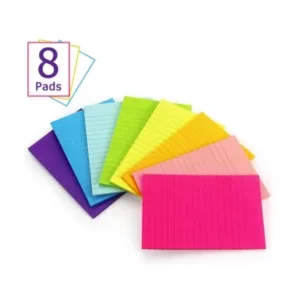 Bright Post Stickies Colorful Big Square Sticky Notes for Office