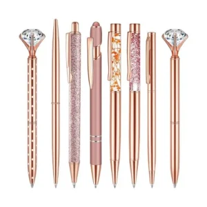 Supervitae 8 Pcs Ballpoint Pen for Women Fancy Gifts