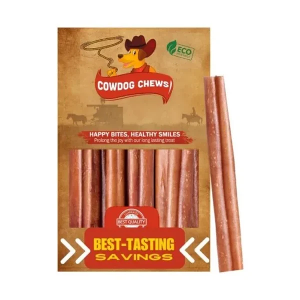 Beef Bully Stick Odor-Free, Beef Collagen Chews