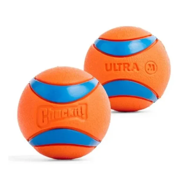 Chuckit! Ultra Medium Bouncy Fetch Balls For Dog