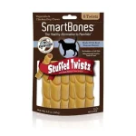 SmartBones Stuffed Twistz with Peanut Butter